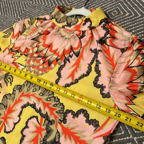 CK Bradley long sleeve printed blouse size Medium - Picture 9 of 12